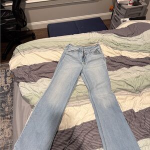 Old Navy Light Blue Flare Jeans